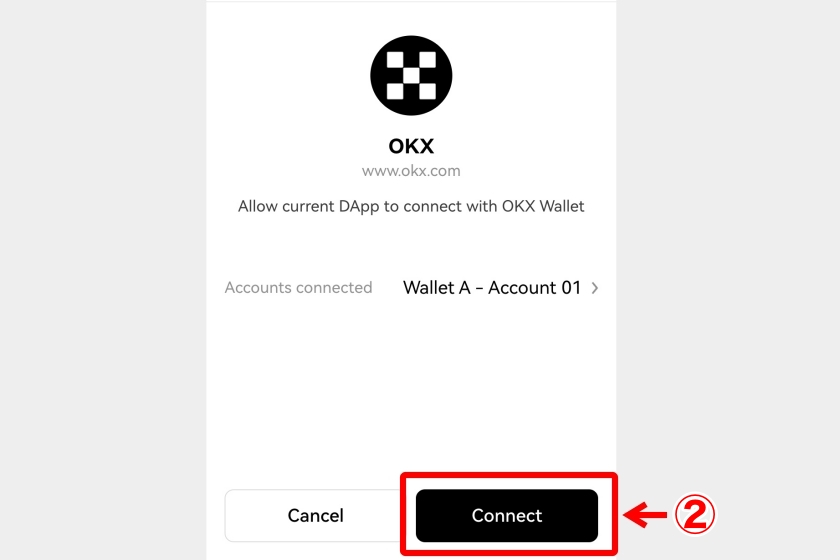 OKX Web3 Wallet「ブラウザ版新たにウォレット作成11」