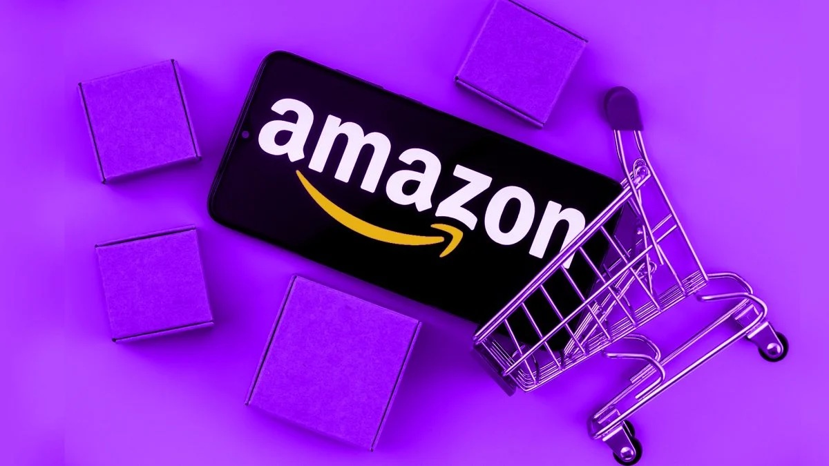 米アマゾン（Amazon）のロゴ