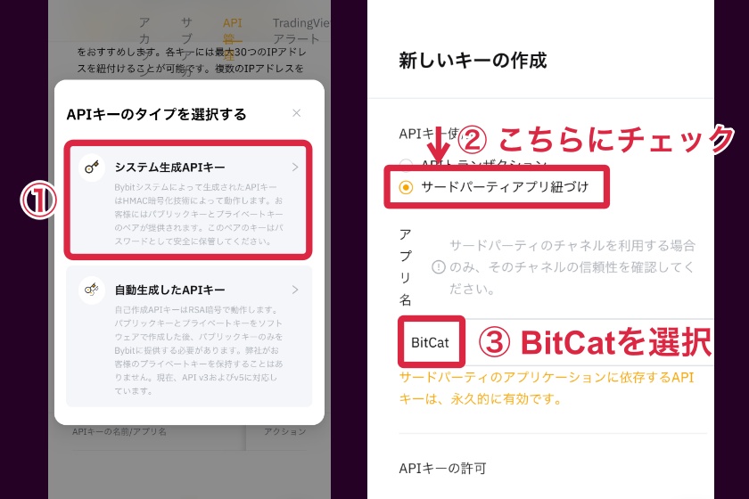 Bitcat 使い方「登録手順SP5」