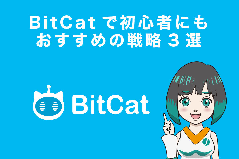 BitCatで初心者にもおすすめの戦略（ストラテジー）3選