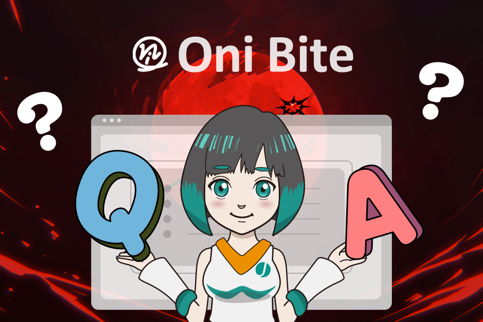 Oni bite（吸血鬼NFT）でよくある質問【Q＆A】
