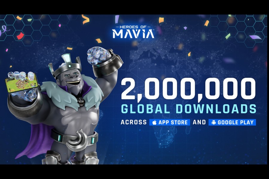 Heroes of Mavia「正式リリース後に200万ダウンロード突破」