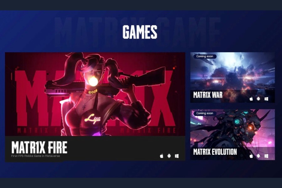Matr1x FIRE「ゲームシリーズ」