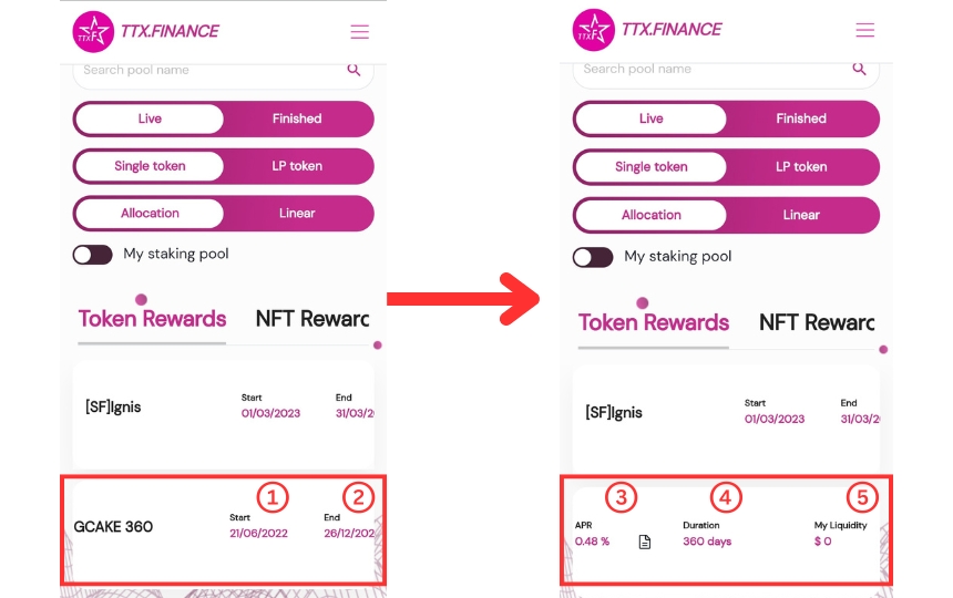 画像02：gcakeとは「画像01：gcakeとは「TTX Financeでステーキング利回りを受け取れる」」