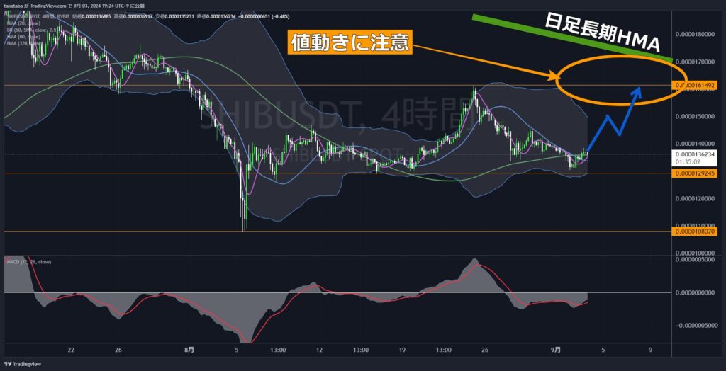 SHIBUSDT4時間足-2024-09-03