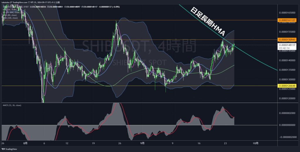 SHIBUSDT4時間足-2024-09-25