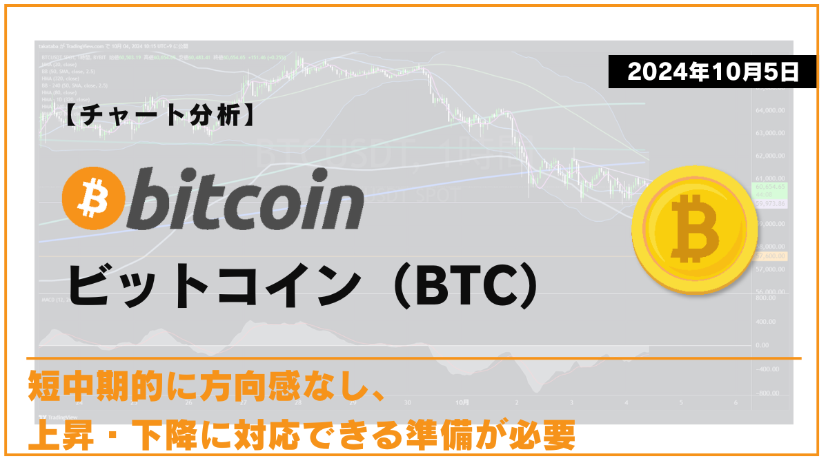 BTC相場分析-2024-10-05